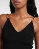 Versace Versace Safety Pin ribbed-knit top - 4