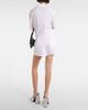 Versace Versace Sangallo embroidered cotton poplin shorts - 3
