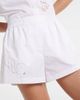 Versace Versace Sangallo embroidered cotton poplin shorts - 4