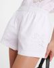 Versace Versace Sangallo embroidered cotton poplin shorts - 5