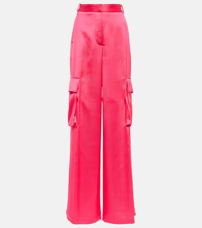 Versace Versace Satin cargo pants