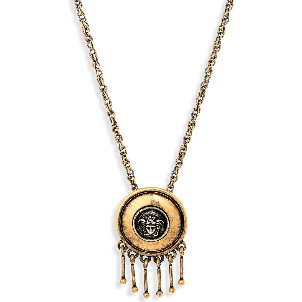 Versace Versace Scudo Pendant Necklace