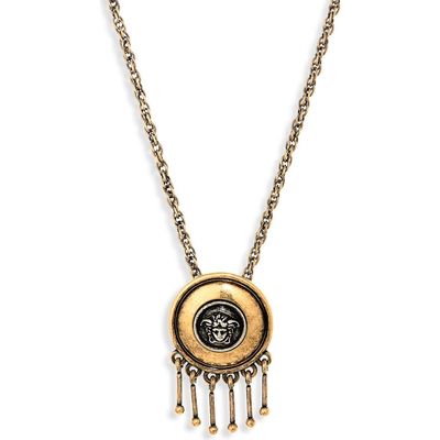 Versace Versace Scudo Pendant Necklace
