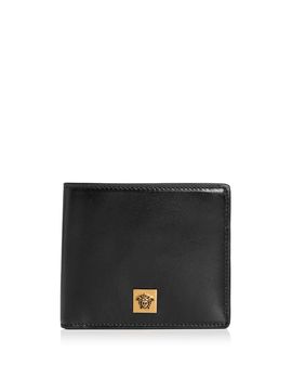 Versace Versace Severine Medusa Leather Bifold Wallet