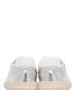 Versace Versace Silver Greca Court Metallic Faux-Leather Sneakers - 2