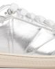 Versace Versace Silver Greca Court Metallic Sneakers - 1