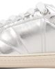 Versace Versace Silver Greca Court Metallic Sneakers - 3
