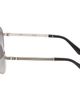 Versace Versace Silver Greca Flow Sunglasses - 3