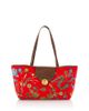 Versace Versace Small Embellished Cotton Tote Bag - 1