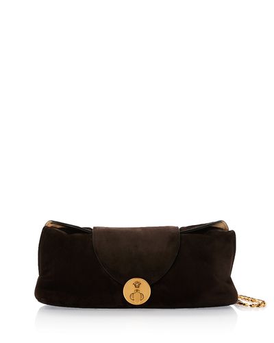 Versace Versace Small Suede Clutch