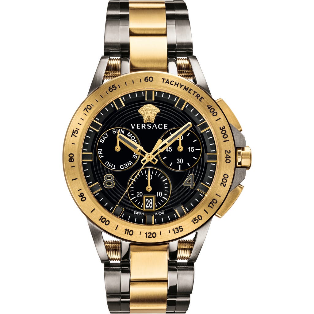 Versace Versace Sport Tech Chronograph Bracelet Watch, 45mm