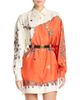 Versace Versace Stolen Jewels Silk Shirtdress - 1