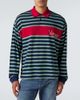 Versace Versace Striped cotton jersey polo shirt - 3