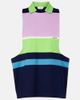 Versace Versace Striped cotton jersey tank top - 1