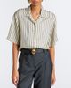 Versace Versace Striped silk bowling shirt - 2