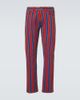 Versace Versace Striped straight jeans - 1