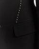 Versace Versace Studded Peak Lapel Wool Blazer - 5