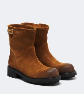 Versace Versace Suede ankle boots