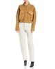 Versace Versace Suede Cropped Jacket - 2