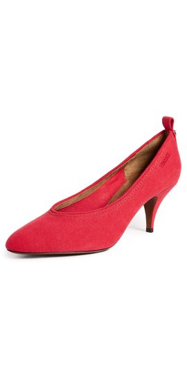 Versace Versace T.65 Fabric Pumps 1DA8K Red Palladium '82