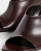 Versace Versace T.80 Lamb Leather Mules 1NM1J Moka Gold '82 - 6