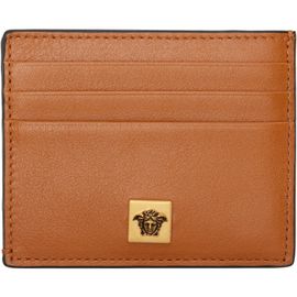 Versace Versace Tan Severine Leather Card Holder