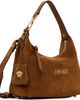 Versace Versace Tan Versace Tag Suede Bag - 2
