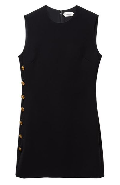 Versace Versace Techno Cady Stretch Minidress