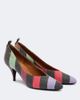 Versace Versace Tina striped denim pumps - 1