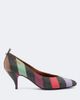 Versace Versace Tina striped denim pumps - 5