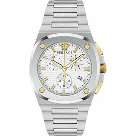 Versace Versace Tolomeo Chronograph Bracelet Watch, 42mm