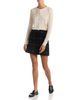 Versace Versace Tonal Tweed Mini Skirt - 3