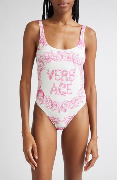 Versace Versace Underwater Barocco One-Piece Swimsuit