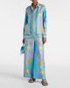 Versace Versace Underwater Barocco silk twill shirt - 2