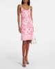 Versace Versace Underwater Barocco terry jacquard minidress - 2