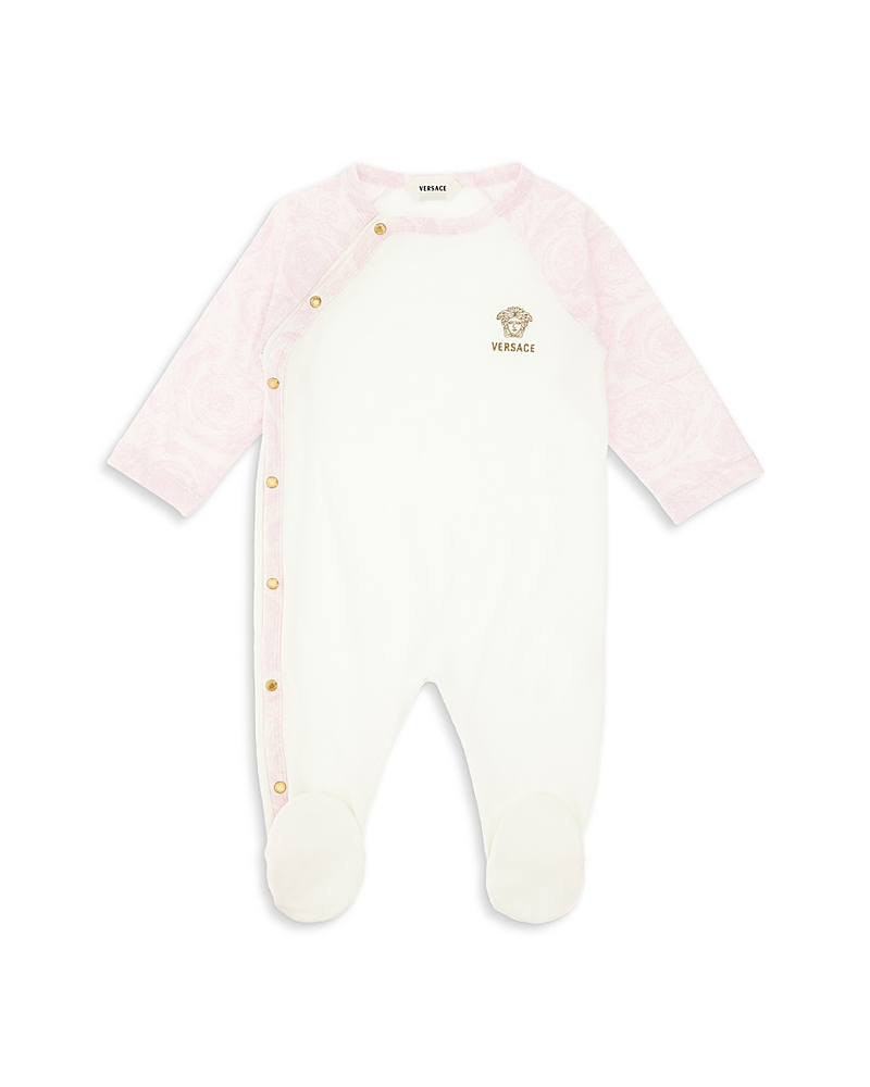 Versace Versace Unisex Barocco Embroidered Medusa Footie