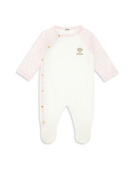 Versace Versace Unisex Barocco Embroidered Medusa Footie