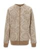 Versace Versace Unisex Barocco Kids Jacquard Fleece Front Zip Sweatshirt - 1