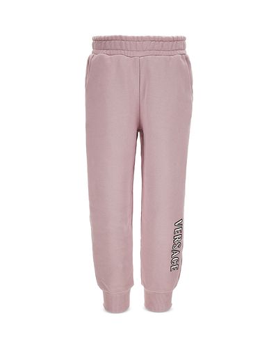 Versace Versace Unisex Embroidered Logo Fleece Sweatpants