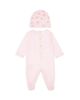 Versace Versace Unisex Jersey Medusa Dots Footie and Hat Set - 2