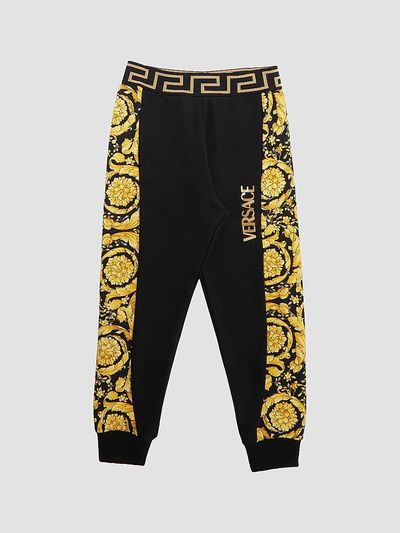 Versace Versace Unisex Little Kid's & Kid's Barocco Cotton Sweatpants