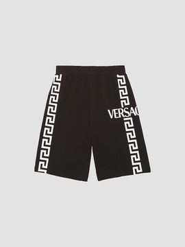 Versace Versace Unisex Little Kid's & Kid's Logo Greca Shorts