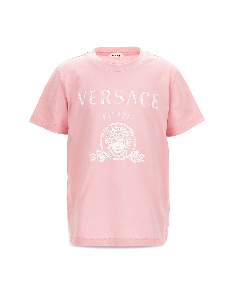 Versace Versace Unisex Varsity Print Jersey Tee