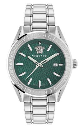 Versace Versace V-Code Bracelet Watch, 42mm