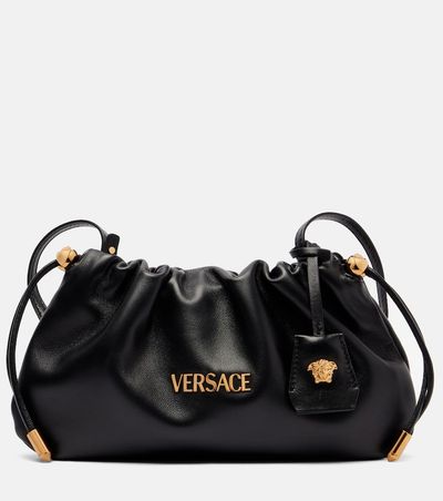 Versace Versace Versace Tag Mini leather tote bag