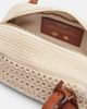 Versace Versace Versace Tag Small crochet shoulder bag - 3