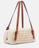 Versace Versace Versace Tag Small crochet shoulder bag - 4