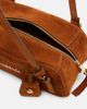 Versace Versace Versace Tag suede shoulder bag - 3