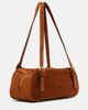 Versace Versace Versace Tag suede shoulder bag - 4