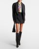 Versace Versace Virgin wool twill miniskirt - 2